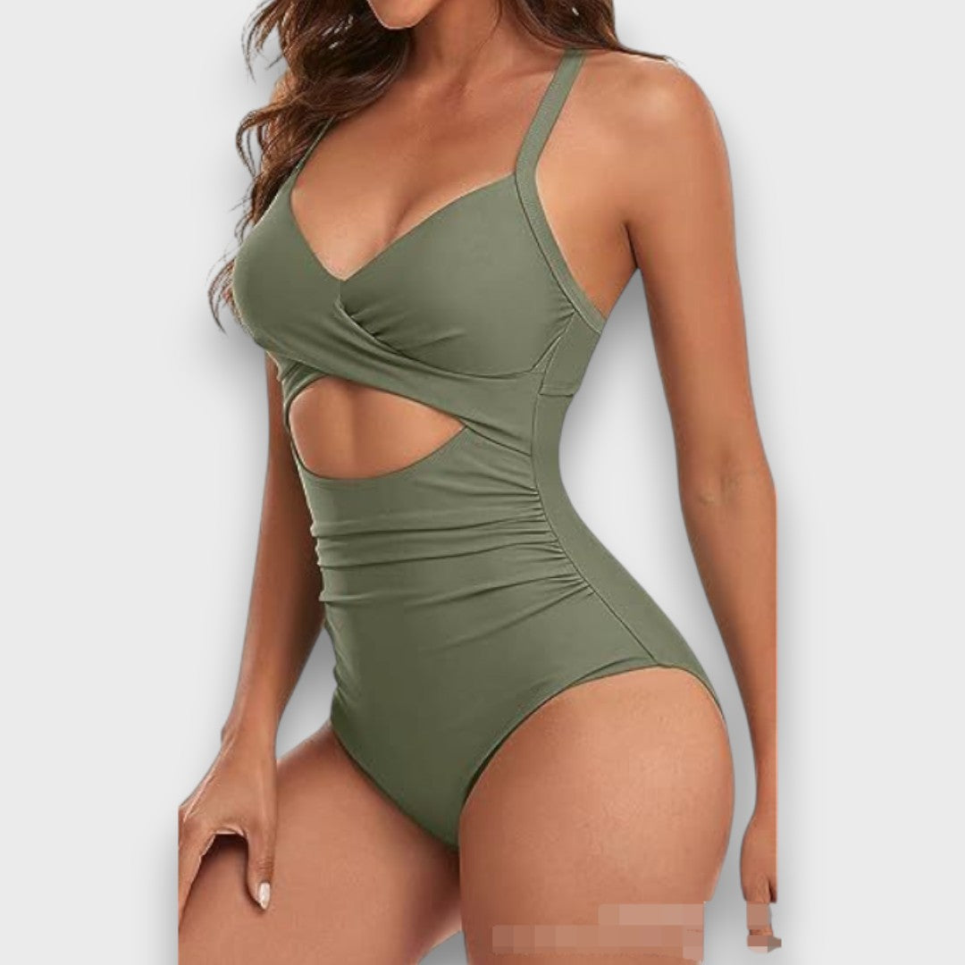 Elviana – Eleganter Badeanzug mit Cut-Out