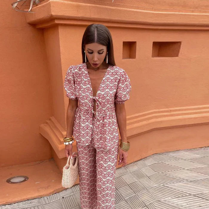 Élodie | Elegantes Sommer-2-Teiler Set für einen eleganten und trendigen Look