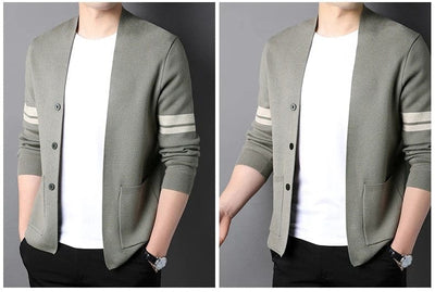 BALDUR - Luxuriöser Strick-Cardigan-Pullover