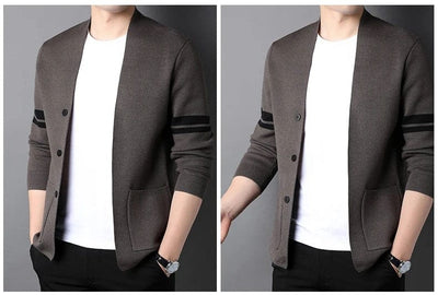 BALDUR - Luxuriöser Strick-Cardigan-Pullover