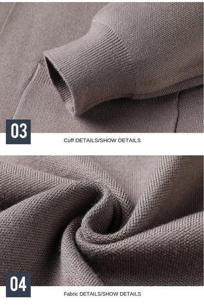 BALDUR - Luxuriöser Strick-Cardigan-Pullover