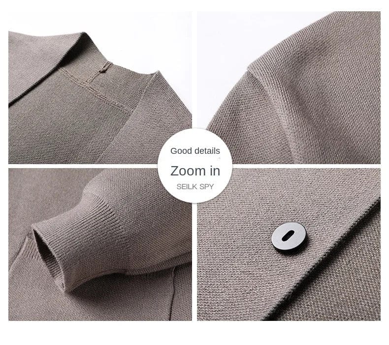 BALDUR - Luxuriöser Strick-Cardigan-Pullover