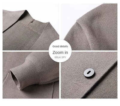 BALDUR - Luxuriöser Strick-Cardigan-Pullover