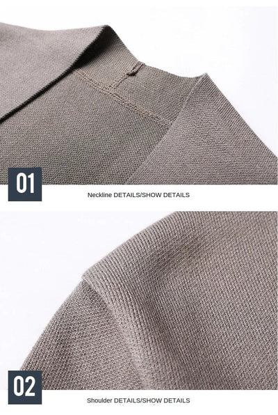 BALDUR - Luxuriöser Strick-Cardigan-Pullover