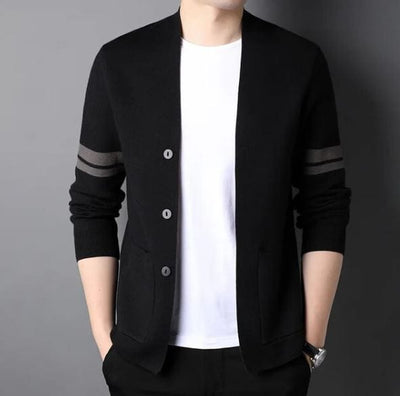 BALDUR - Luxuriöser Strick-Cardigan-Pullover