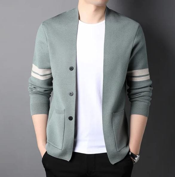 BALDUR - Luxuriöser Strick-Cardigan-Pullover