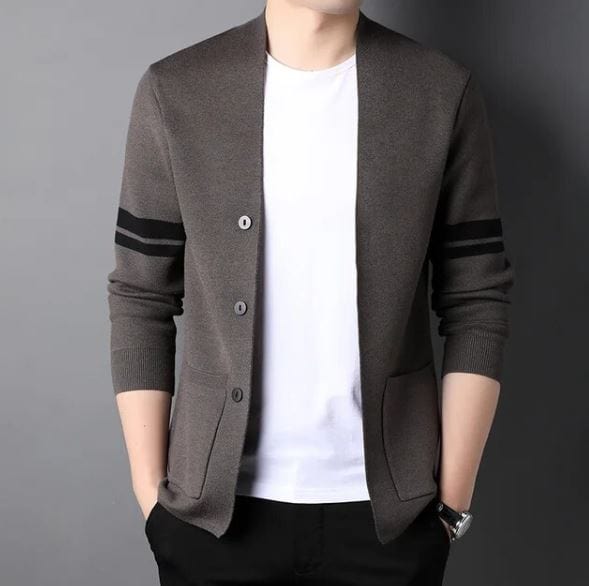 BALDUR - Luxuriöser Strick-Cardigan-Pullover