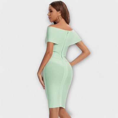 Alva – Elegantes Off-Shoulder Kleid