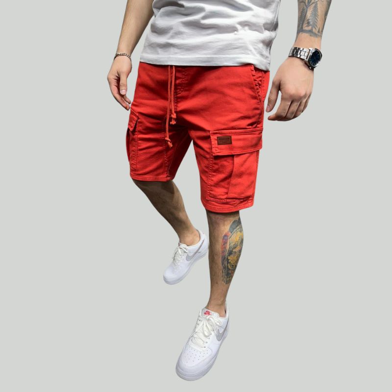 Bequeme Cargo-Sommer-Shorts aus Baumwolle - Rochus