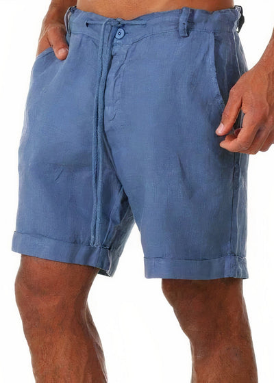 Bequeme Leinen-Shorts für Männer für den Sommer - Balthasar