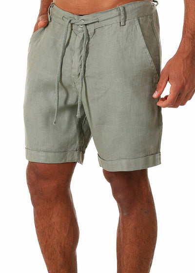 Bequeme Leinen-Shorts für Männer für den Sommer - Balthasar