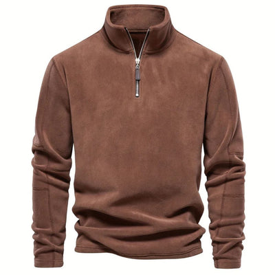 Bequemer Halb-Reißverschluss Pullover für Männer - Emil