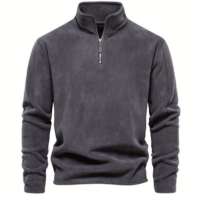 Bequemer Halb-Reißverschluss Pullover für Männer - Emil
