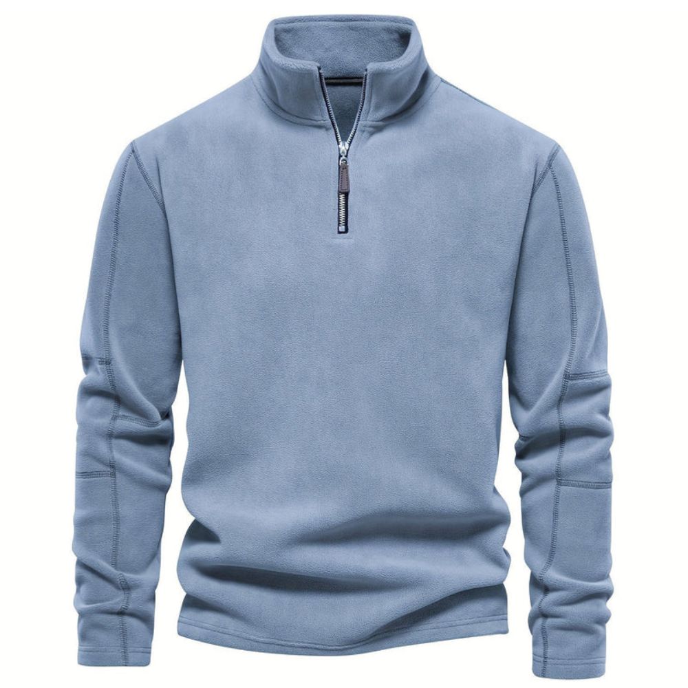 Bequemer Halb-Reißverschluss Pullover für Männer - Emil