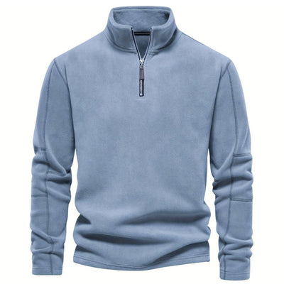 Bequemer Halb-Reißverschluss Pullover für Männer - Emil