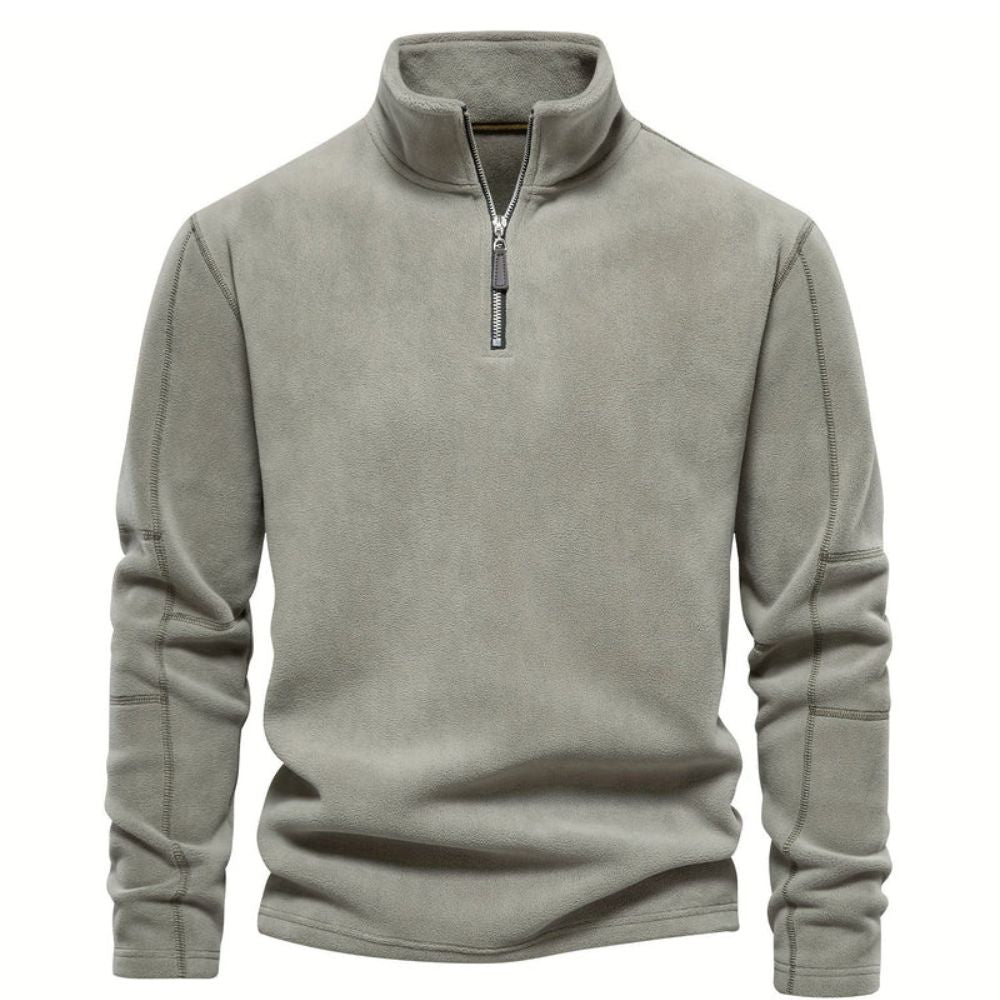 Bequemer Halb-Reißverschluss Pullover für Männer - Emil