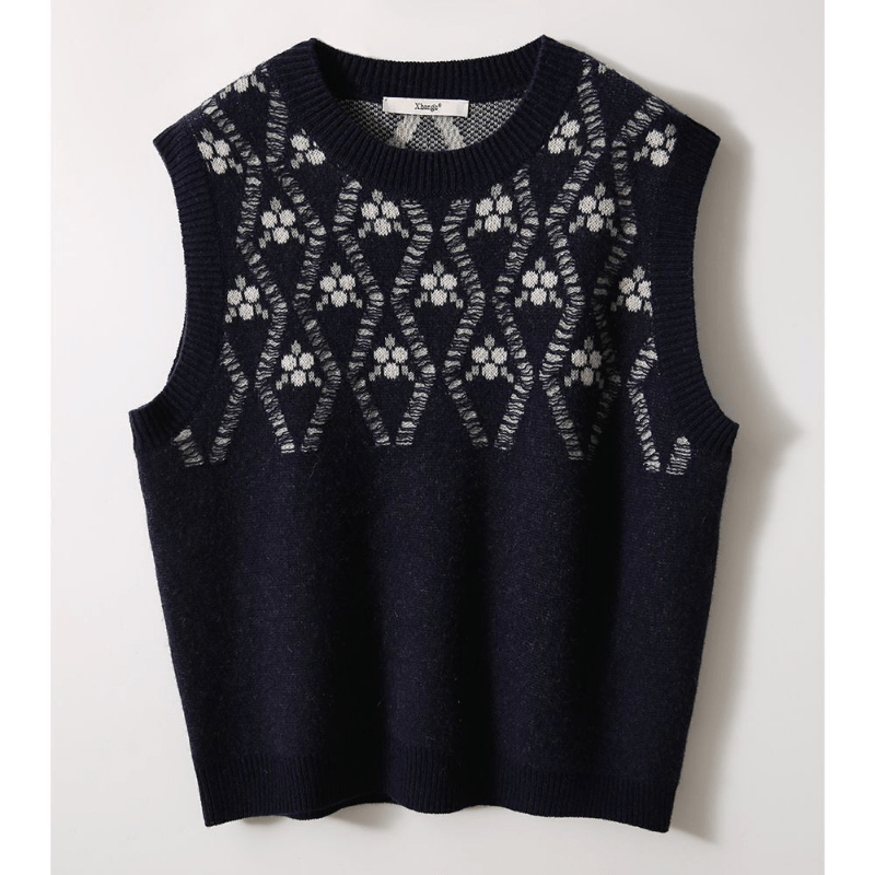 BIANKA- Kleiner Duft Rundhals Casual-Stil