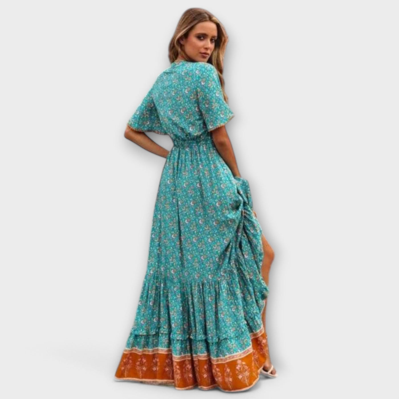 Talitha – Maxikleid mit folkloristischem Charme