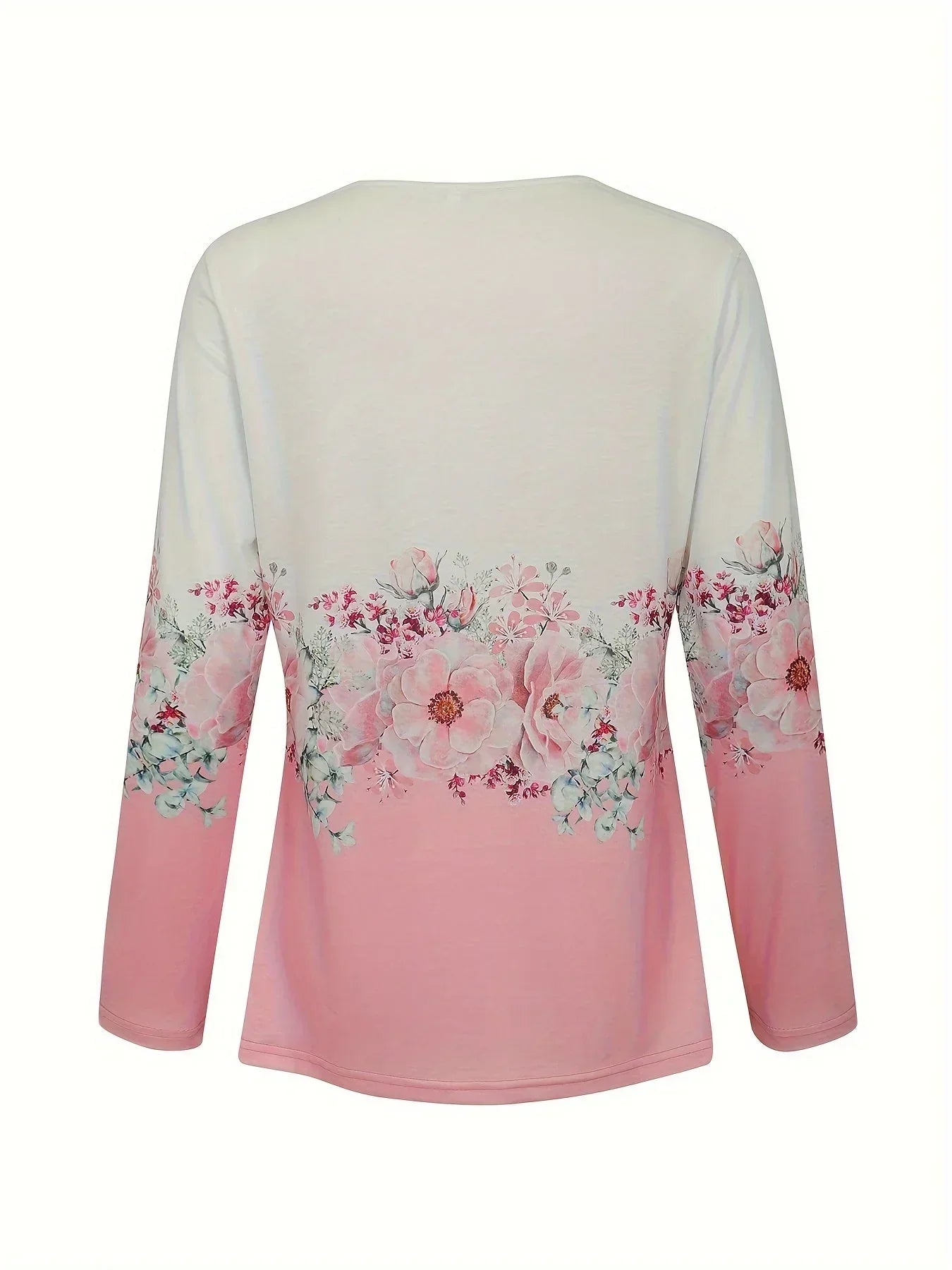 Gretchen | t-shirt mit blumenmuster und spitzendetails