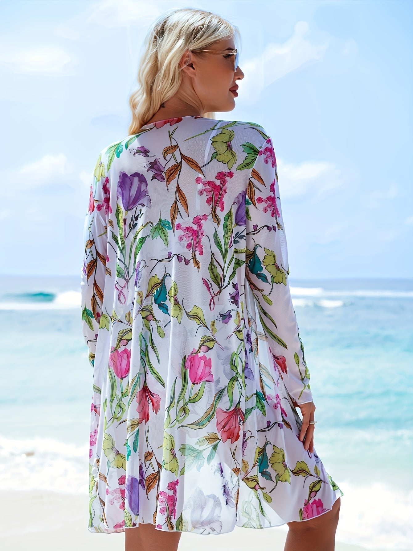 Bikini-Set – Quadratische Hose, Sonnenschutz, Perfekt für Strand & Schwimmen