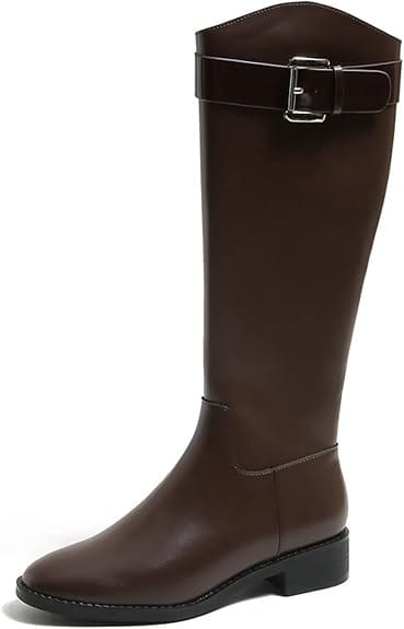 CARRIE - Hohe Stiefel mit Schnallenriemen 2024