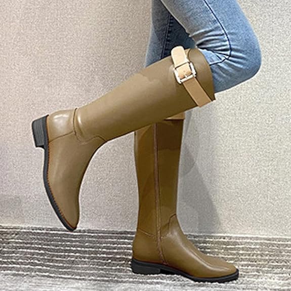 CARRIE - Hohe Stiefel mit Schnallenriemen 2024