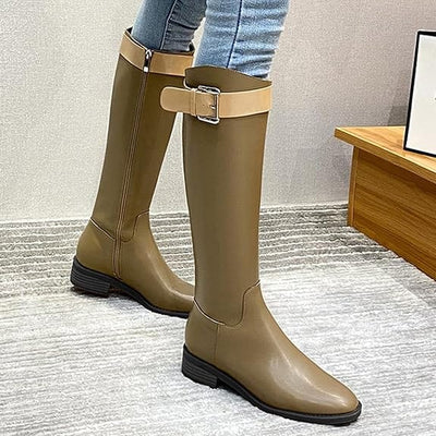 CARRIE - Hohe Stiefel mit Schnallenriemen 2024