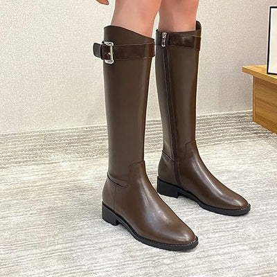 CARRIE - Hohe Stiefel mit Schnallenriemen 2024