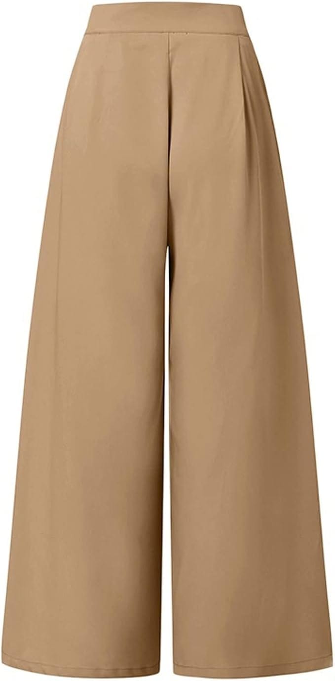 CASSANDRA - Mit Knöpfen Versehene Weitbeinige Hose