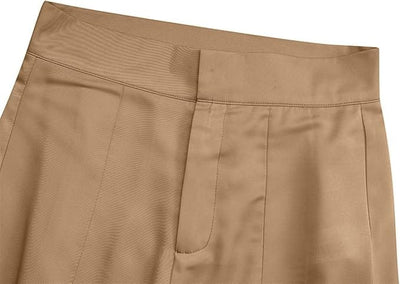 CASSANDRA - Mit Knöpfen Versehene Weitbeinige Hose