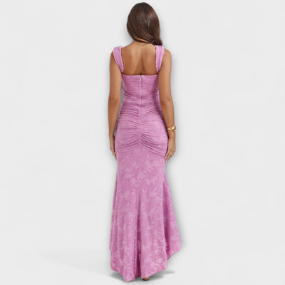 Eloura – Korsettkleid in zartem Rosaton