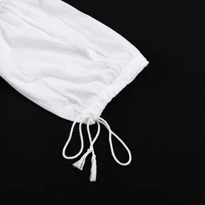 CIANA - Mini-Shorts und langärmeliges Top-Set