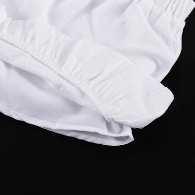 CIANA - Mini-Shorts und langärmeliges Top-Set