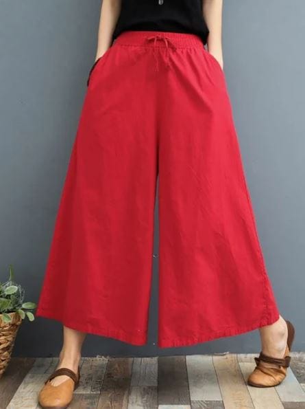 CLAIRE - Lässige weiche weite Baggy-Hose