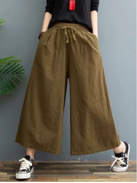 CLAIRE - Lässige weiche weite Baggy-Hose