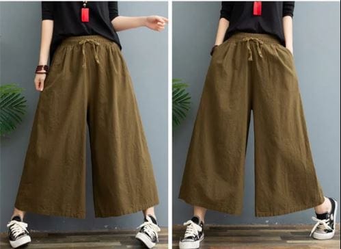 CLAIRE - Lässige weiche weite Baggy-Hose