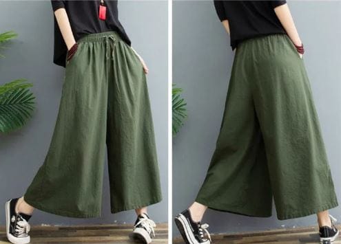 CLAIRE - Lässige weiche weite Baggy-Hose