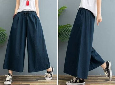 CLAIRE - Lässige weiche weite Baggy-Hose