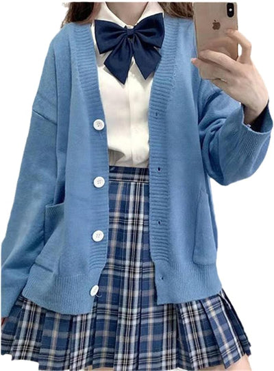 CLAUDINE - Japanischer Stil - Gestrickte Strickjacke 2024