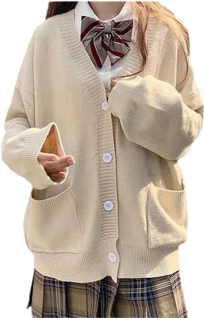 CLAUDINE - Japanischer Stil - Gestrickte Strickjacke 2024