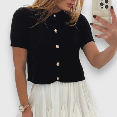 Liova – Kurzer Cardigan mit Knöpfen