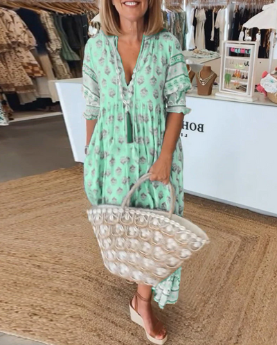 EMMA | Sommerkleid mit stilvollem und luftigem Design