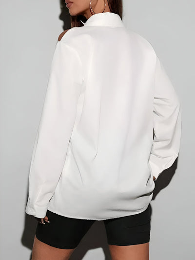 Nayra - stylisches hemd mit knopfverschluss