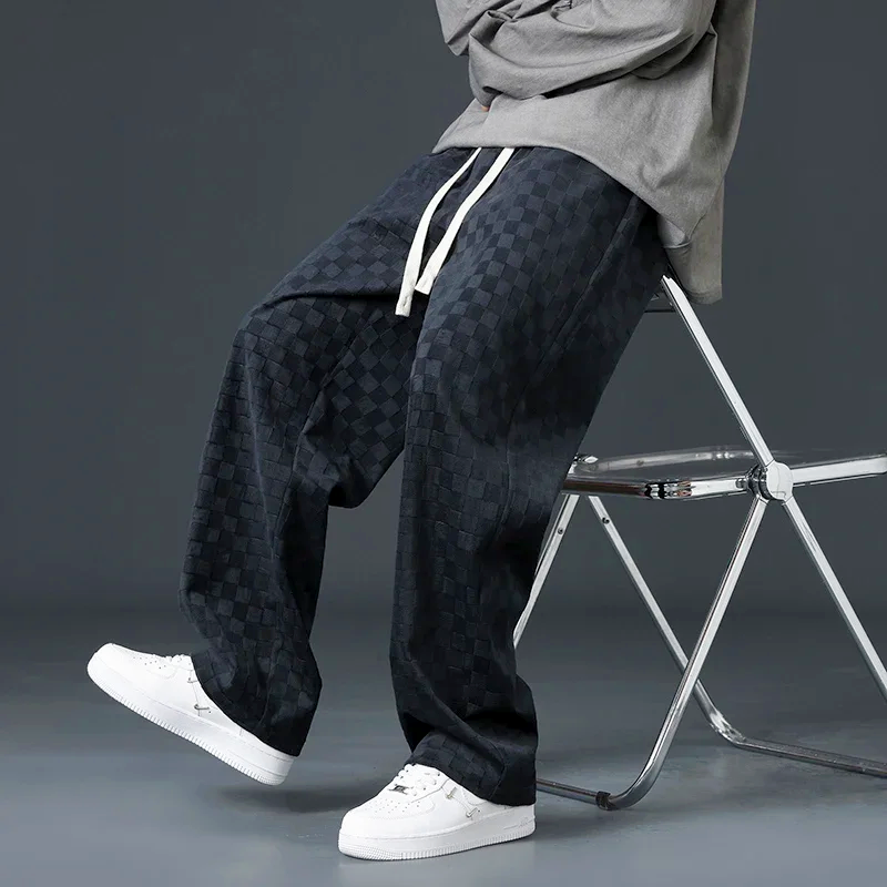 Muskatblüte | Karierte Jogger mit Komfortbund