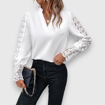 Leora – Bluse mit langen Ärmeln