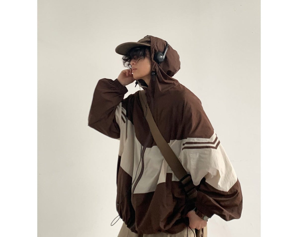 DANILO - Übergroße Vintage-Bomberjacke