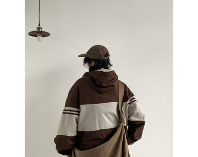 DANILO - Übergroße Vintage-Bomberjacke