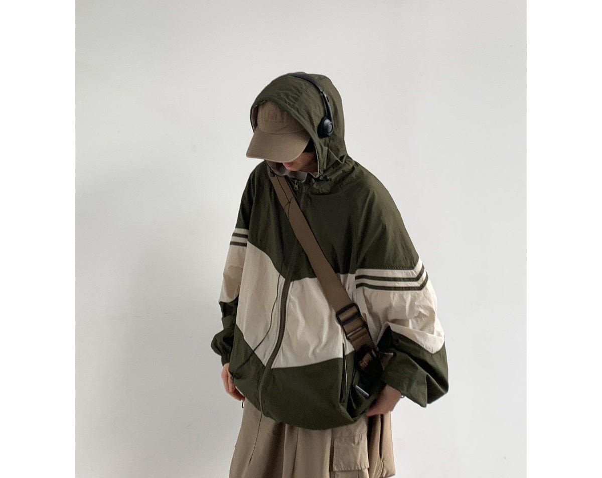 DANILO - Übergroße Vintage-Bomberjacke