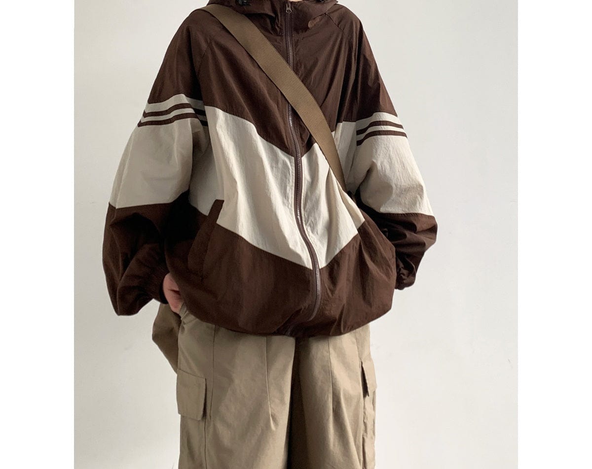 DANILO - Übergroße Vintage-Bomberjacke