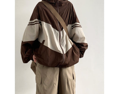 DANILO - Übergroße Vintage-Bomberjacke